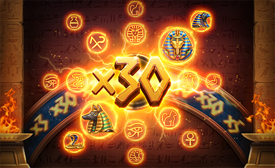 Symbols of Egypt slot by PG Soft